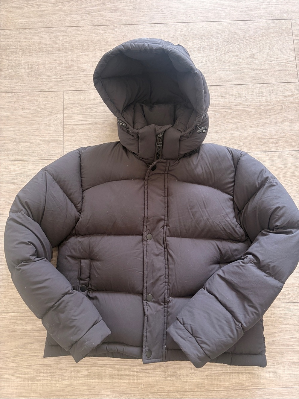 Aritzia TNA The Super Puff Black Down Puffer Jacket XS